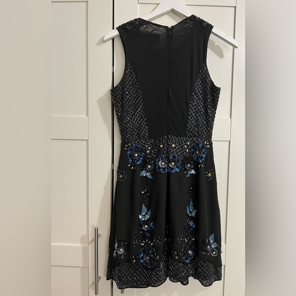 Needle & Thread Midnight Crystal Mini Dress in Black & Midnight - size 4 - Picture 3 of 3
